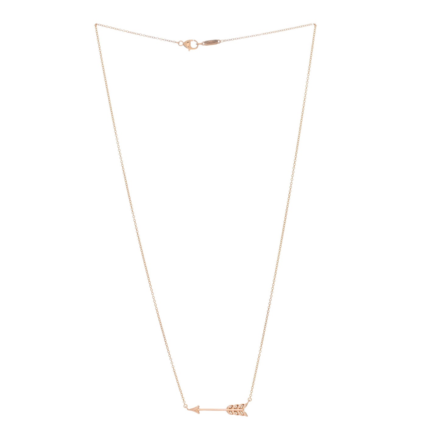Rubedo Arrow Pendant Necklace