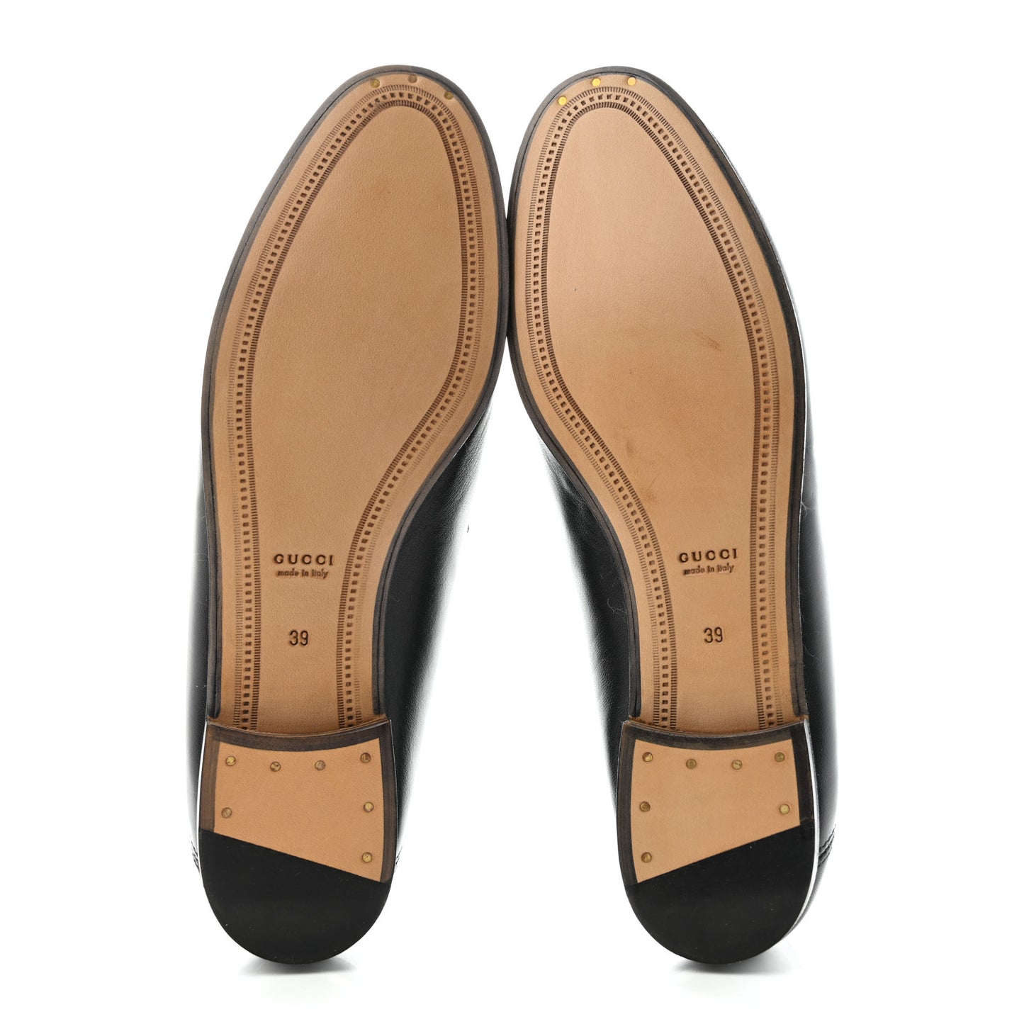 Lambskin Womens Brixton Horsebit Loafers 39 Black