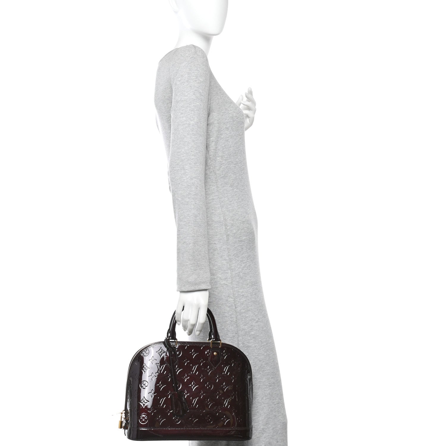Louis Vuitton Vernis Alma PM Amarante 2 of 13