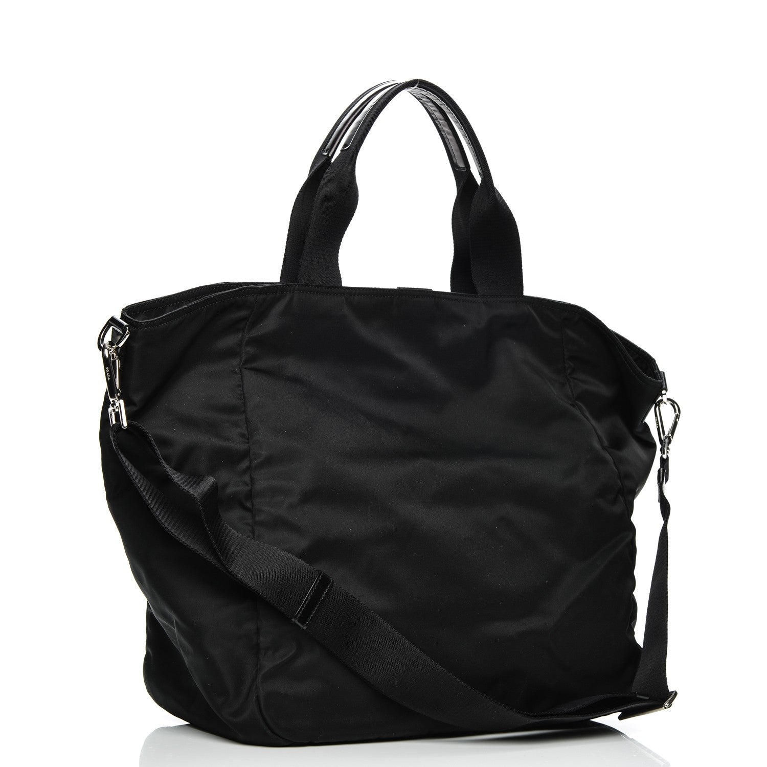 Prada Nylon Tote Black 3 of 7