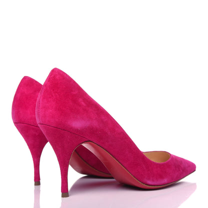 Christian Louboutin Veau Velours Clare 80 Pumps 36.5 Bomba 4 of 9