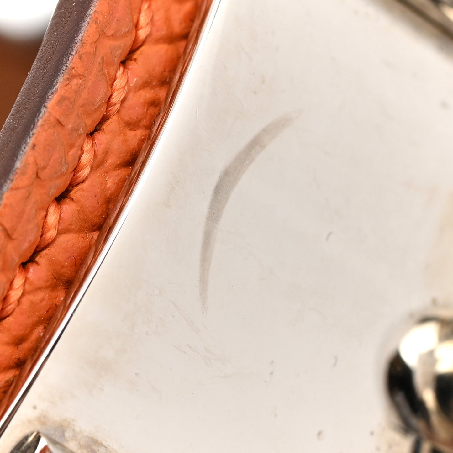 Epsom Collier De Chien CDC Bracelet S Orange