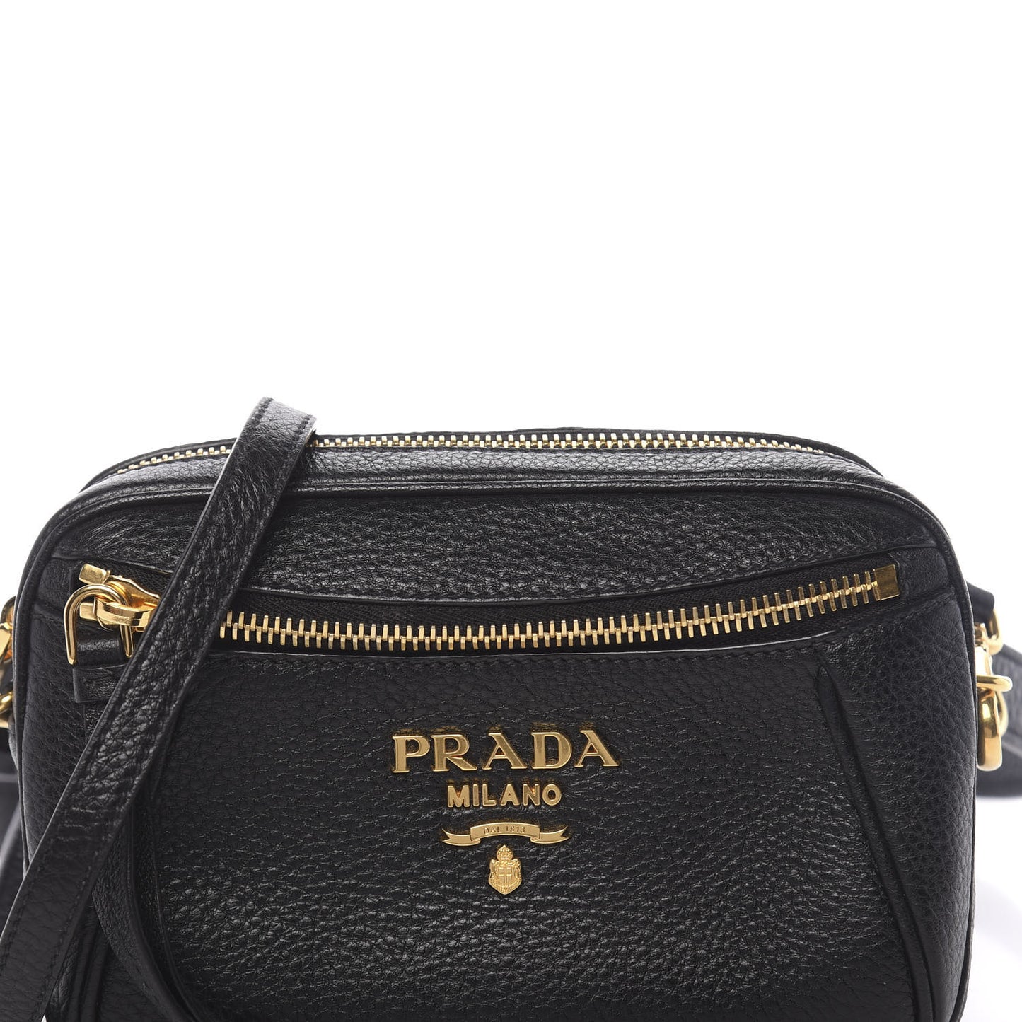 Vitello Daino Belt Bag Black