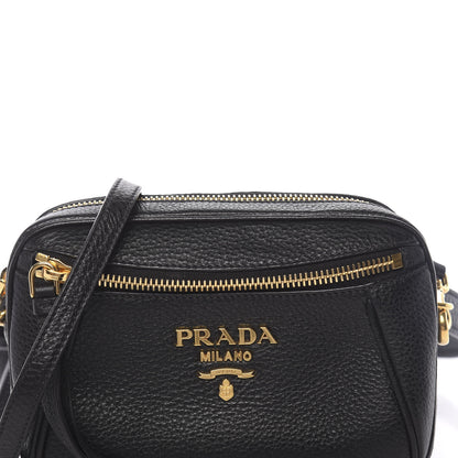Prada Vitello Daino Belt Bag Black 10 of 12