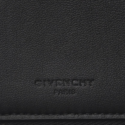 Givenchy Canvas Jaguar Floral Print Travel Zipped Wallet Black 6 of 7