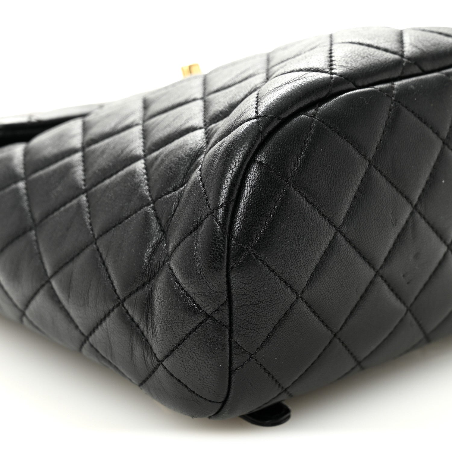 Chanel Calfskin Quilted Mini Urban Spirit Backpack Black 1864425