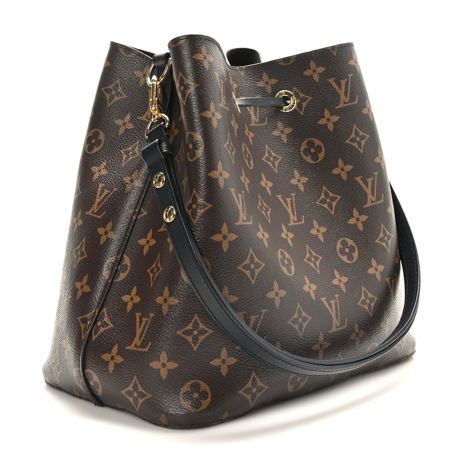 Louis Vuitton Monogram Neonoe MM Black 3 of 11