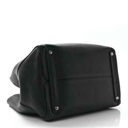 Christian Dior Supple Grained Calfskin Large Open Bar Tote Black 4 of 11