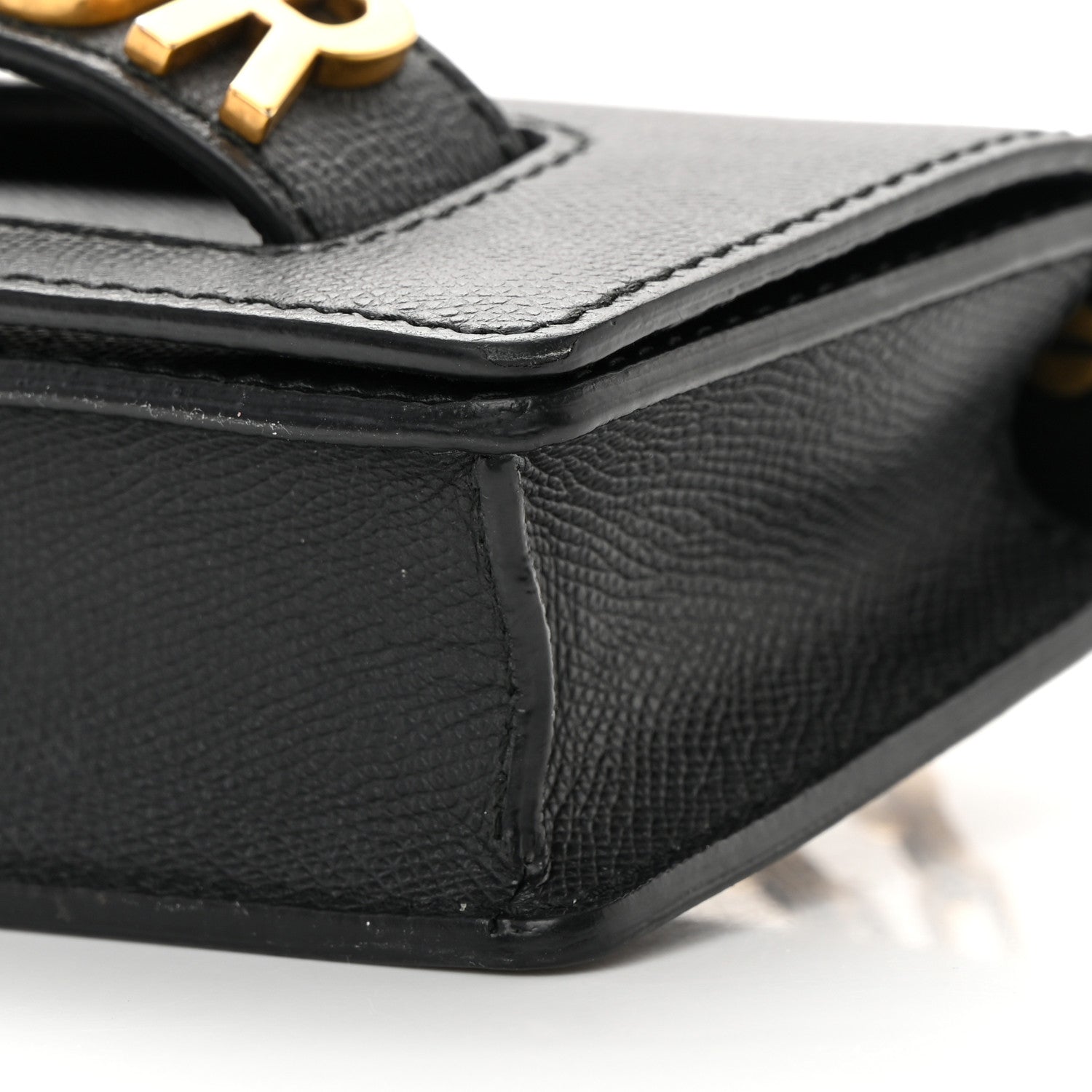 Christian Dior Grained Calfskin Mini J'Adior Chain Flap Bag Black 11 of 15