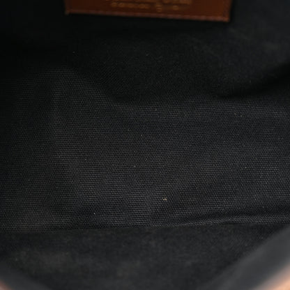 Burberry Grainy Calfskin House Check Medium Banner Tote Tan 5 of 13