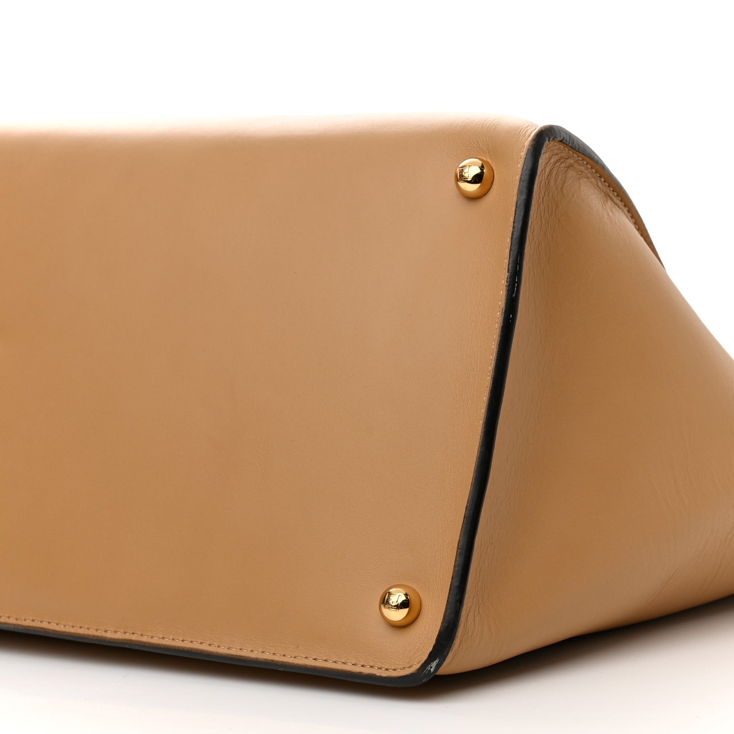 Vitello King Medium Fendi Way Tote Miele Scuro