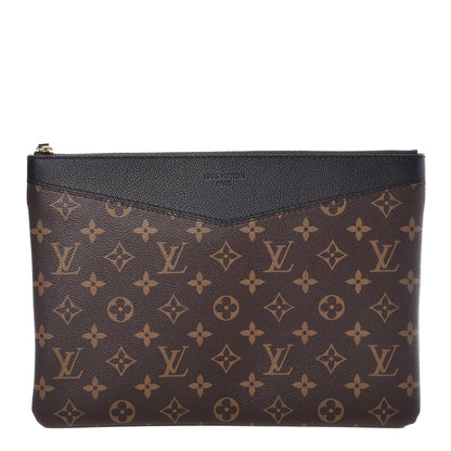 Louis Vuitton Monogram Daily Pouch Black 1 of 7