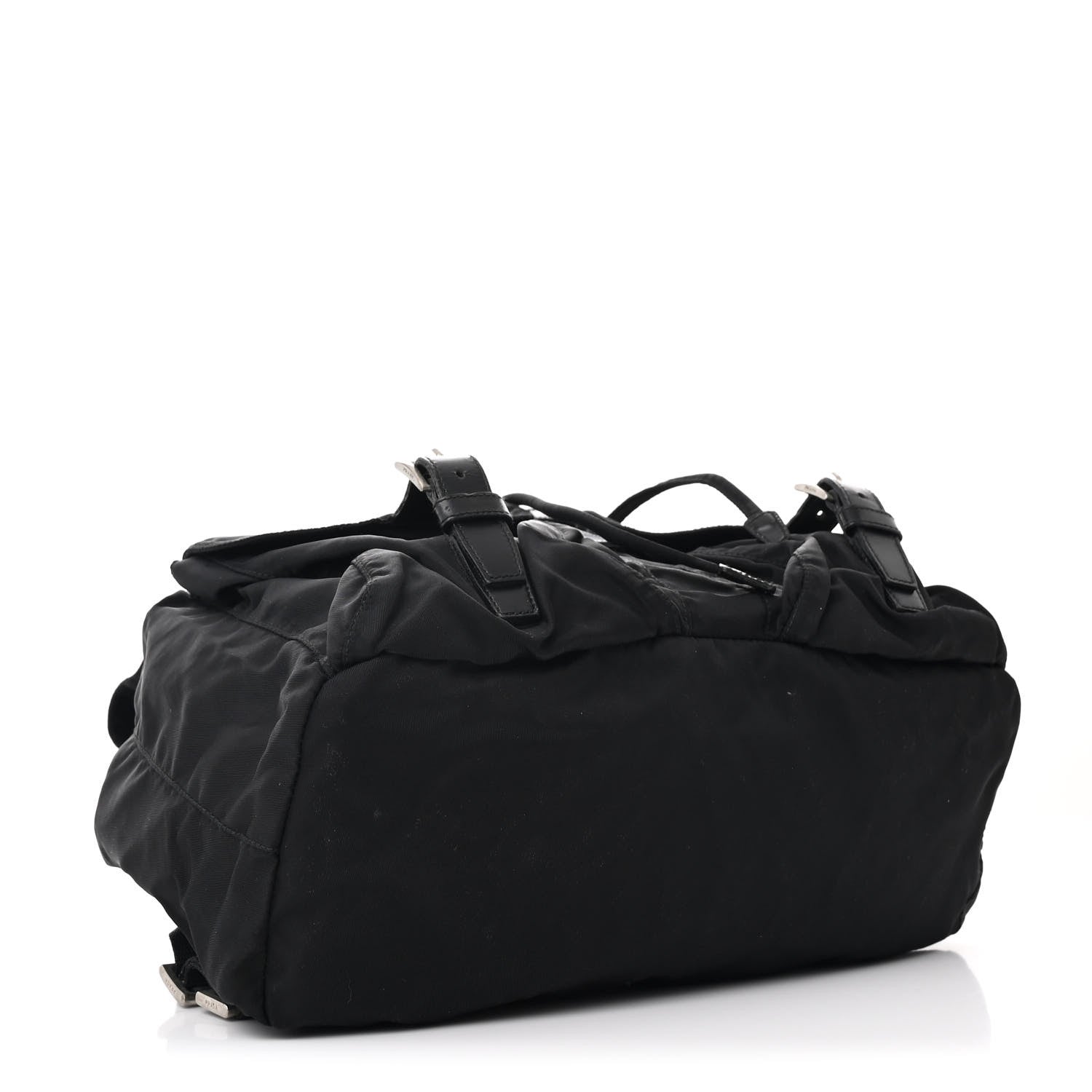 Prada Nylon Vela Medium Backpack Black 4 of 12