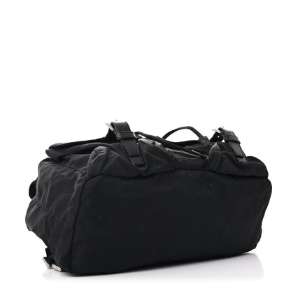 Prada Nylon Vela Medium Backpack Black 4 of 12