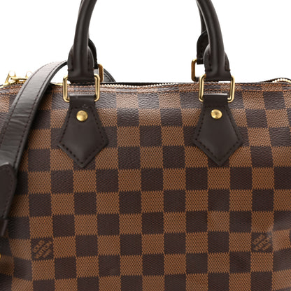 Louis Vuitton Damier Ebene Speedy Bandouliere 25 8 of 10
