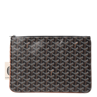 Goyard Goyardine Senat Pochette MM Black 1 of 9