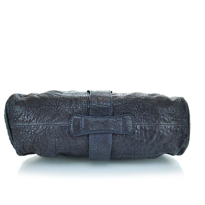 Jimmy Choo Drummed Leather Riki Blue 6 of 10