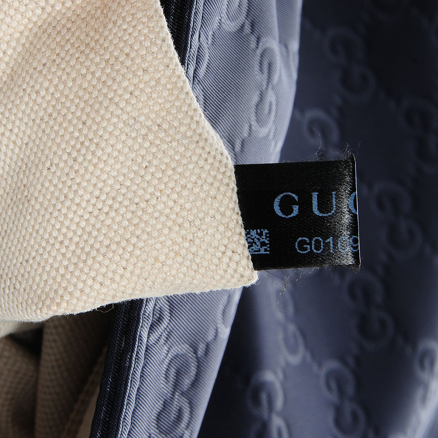 Nylon Monogram Small Messenger Bag Blue