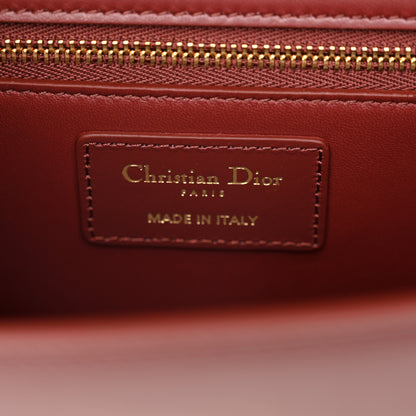 Christian Dior Smooth Calfskin 30 Montaigne Flap Bag Burgundy 6 of 11