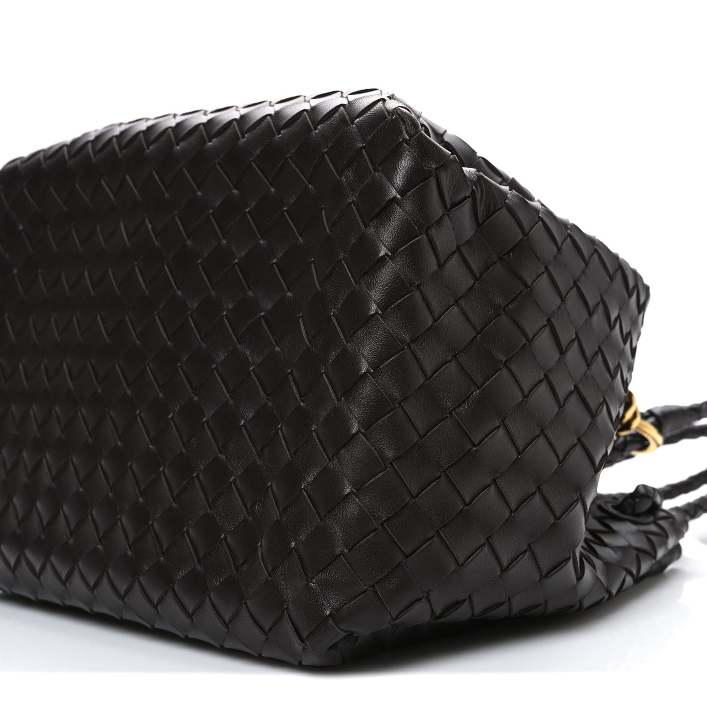 Nappa Intrecciato Large Andiamo Parachute Shoulder Bag Fondant