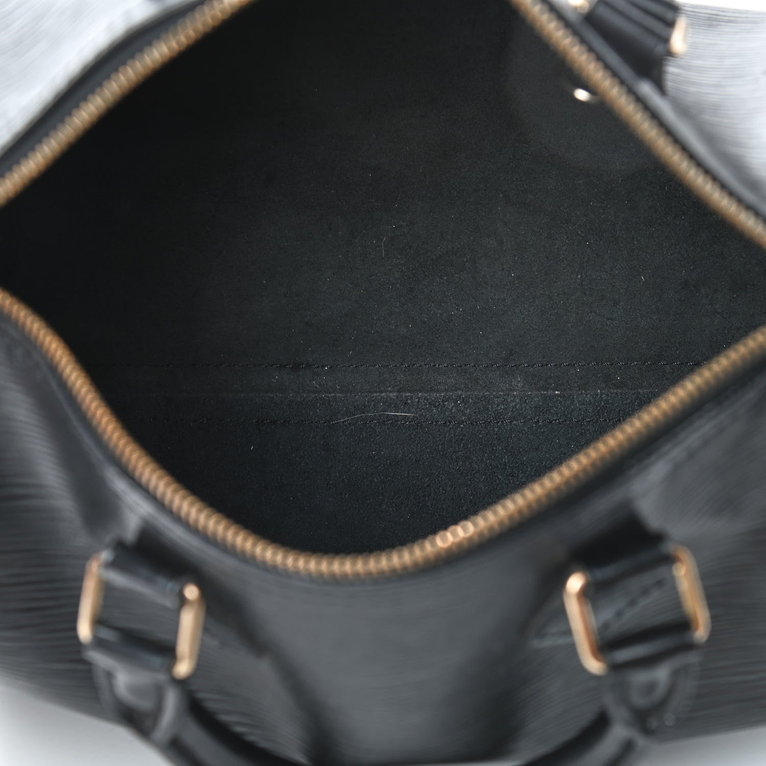 Louis Vuitton Epi Speedy 25 Black 4 of 9