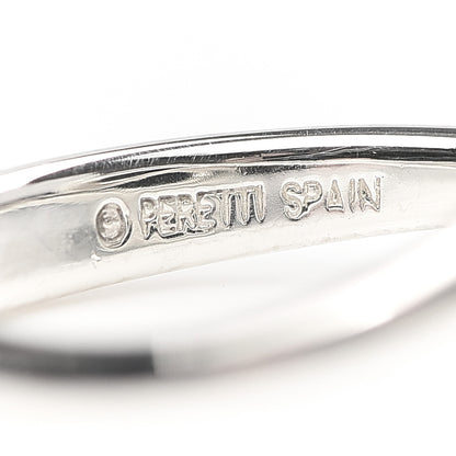 Tiffany Sterling Silver Elsa Peretti Open Wave Ring 51 5.75 5 of 5