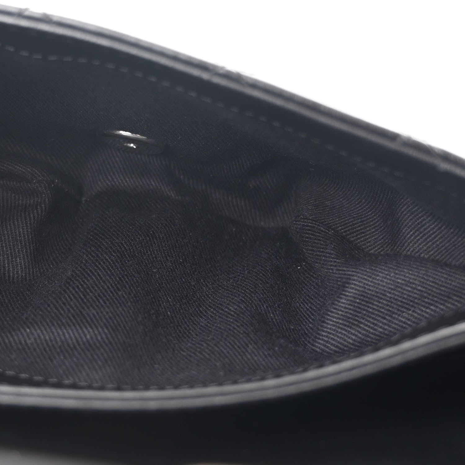 Chanel Calfskin Quilted CC Uniform Flap Belt Bag Black 6 of 12