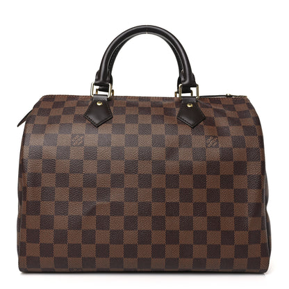 Louis Vuitton Damier Ebene Speedy 30 1 of 9