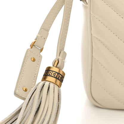 Saint Laurent Calfskin Matelasse Monogram Lou Camera Bag Crema Soft 11 of 11
