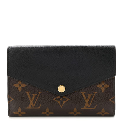 Louis Vuitton Monogram Pallas Compact Wallet Black 1 of 9
