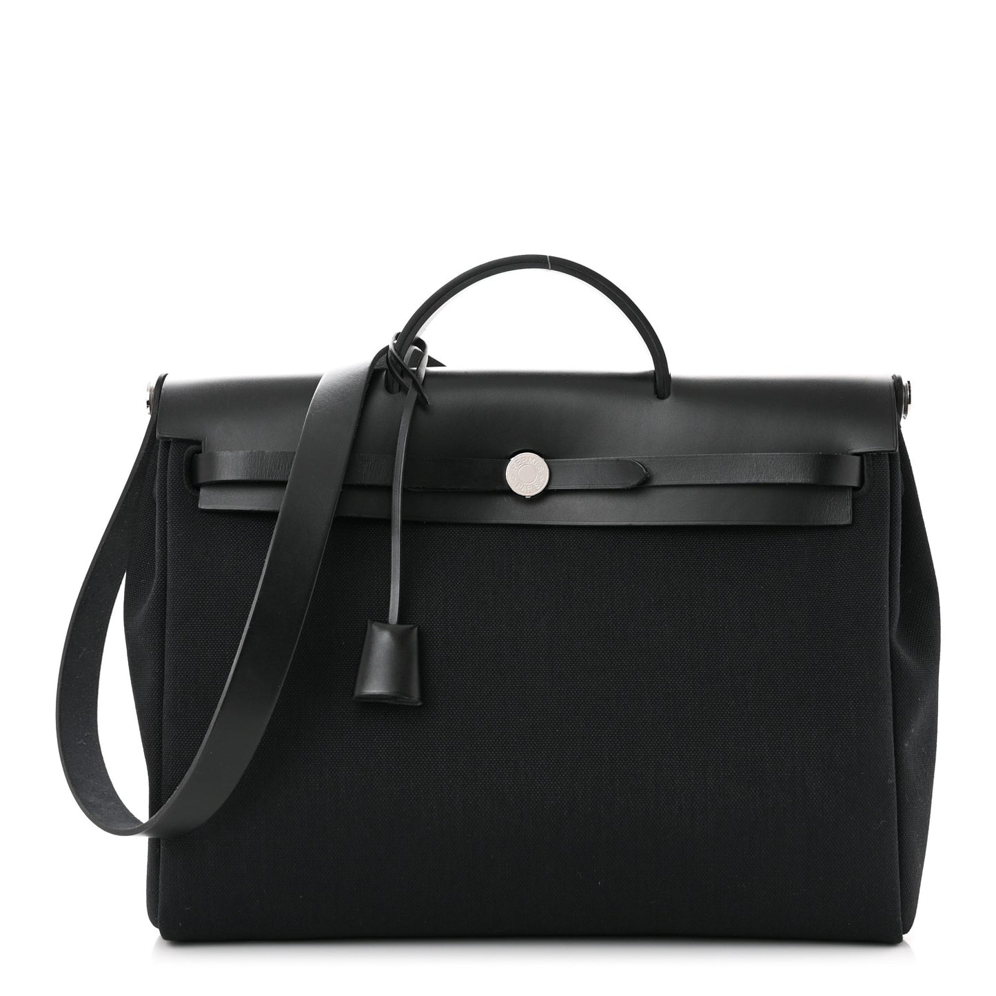 Military Toile Vache Hunter Herbag Messenger 39 Black