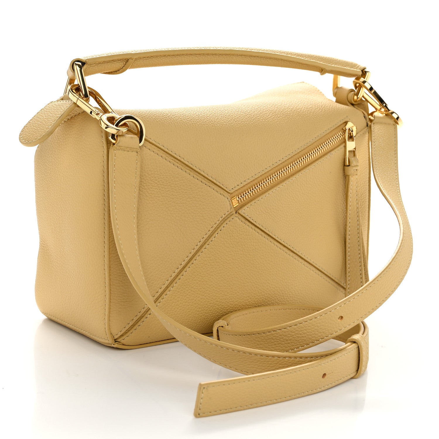 Loewe Calfskin Small Puzzle Bag Dark Butter 3 of 9