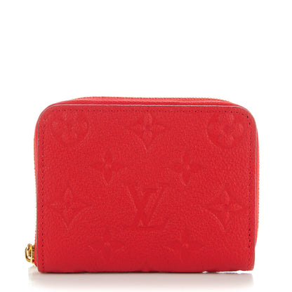 Louis Vuitton Empreinte Zippy Coin Purse Cherry 1 of 7