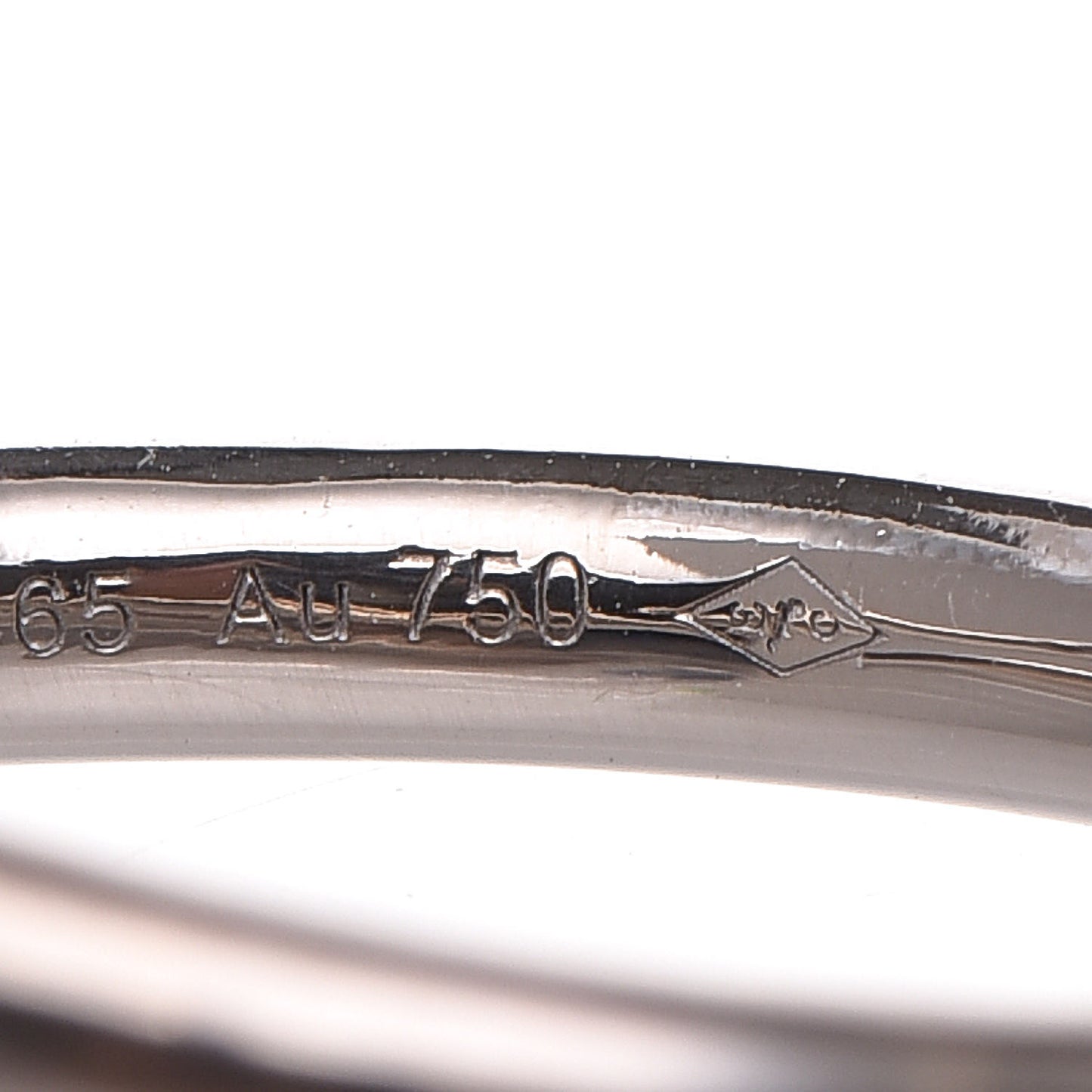 18K White Gold Juste Un Clou Ring 56 7.5
