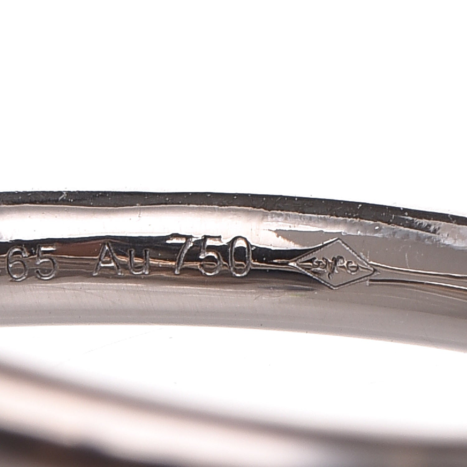 Cartier 18K White Gold Juste Un Clou Ring 56 7.5 5 of 6