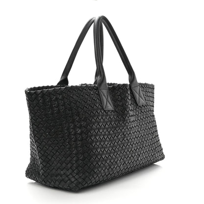 Bottega Veneta Nappa Intrecciato Medium Cabat Black 4 of 12