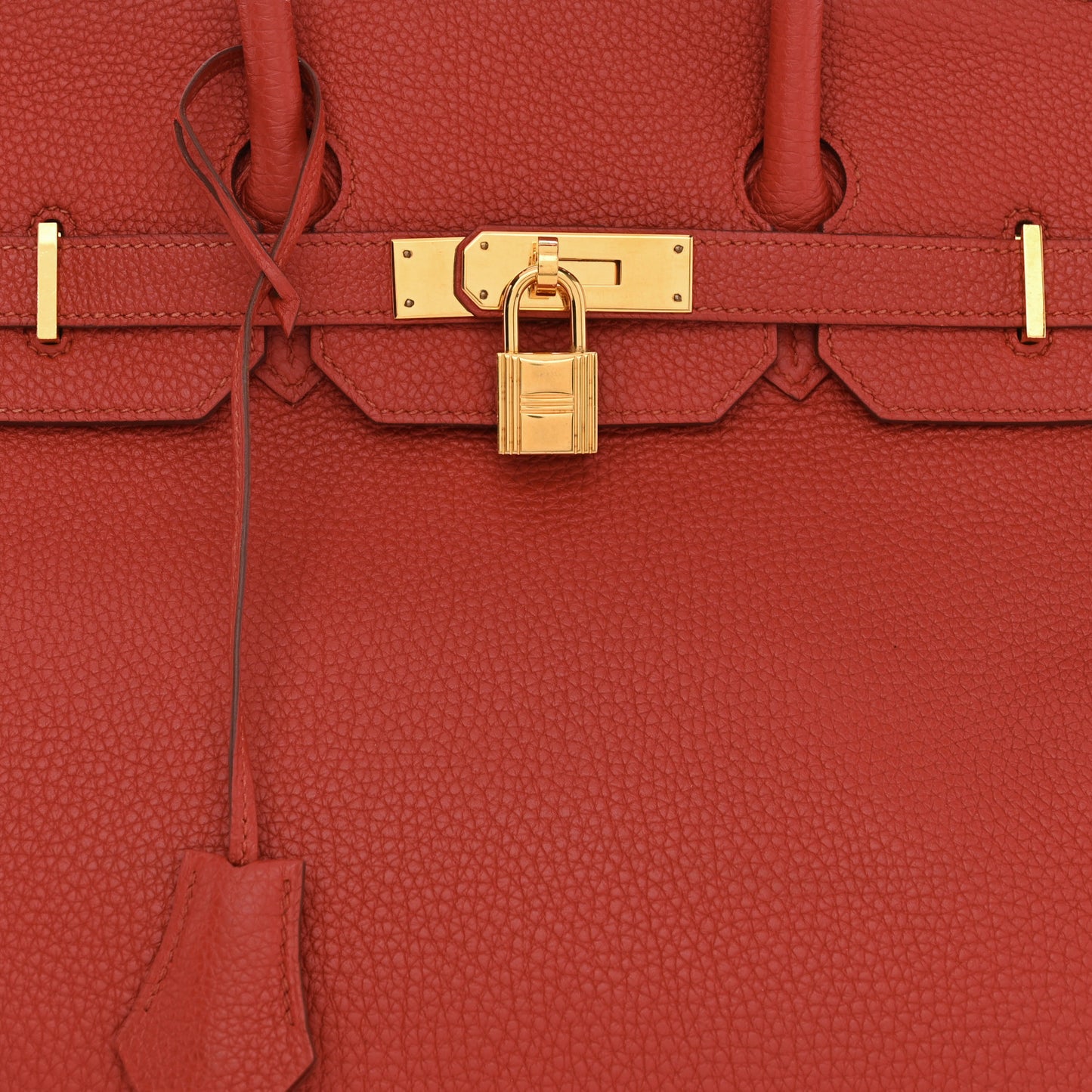 Togo Birkin 35 Rouge Casaque
