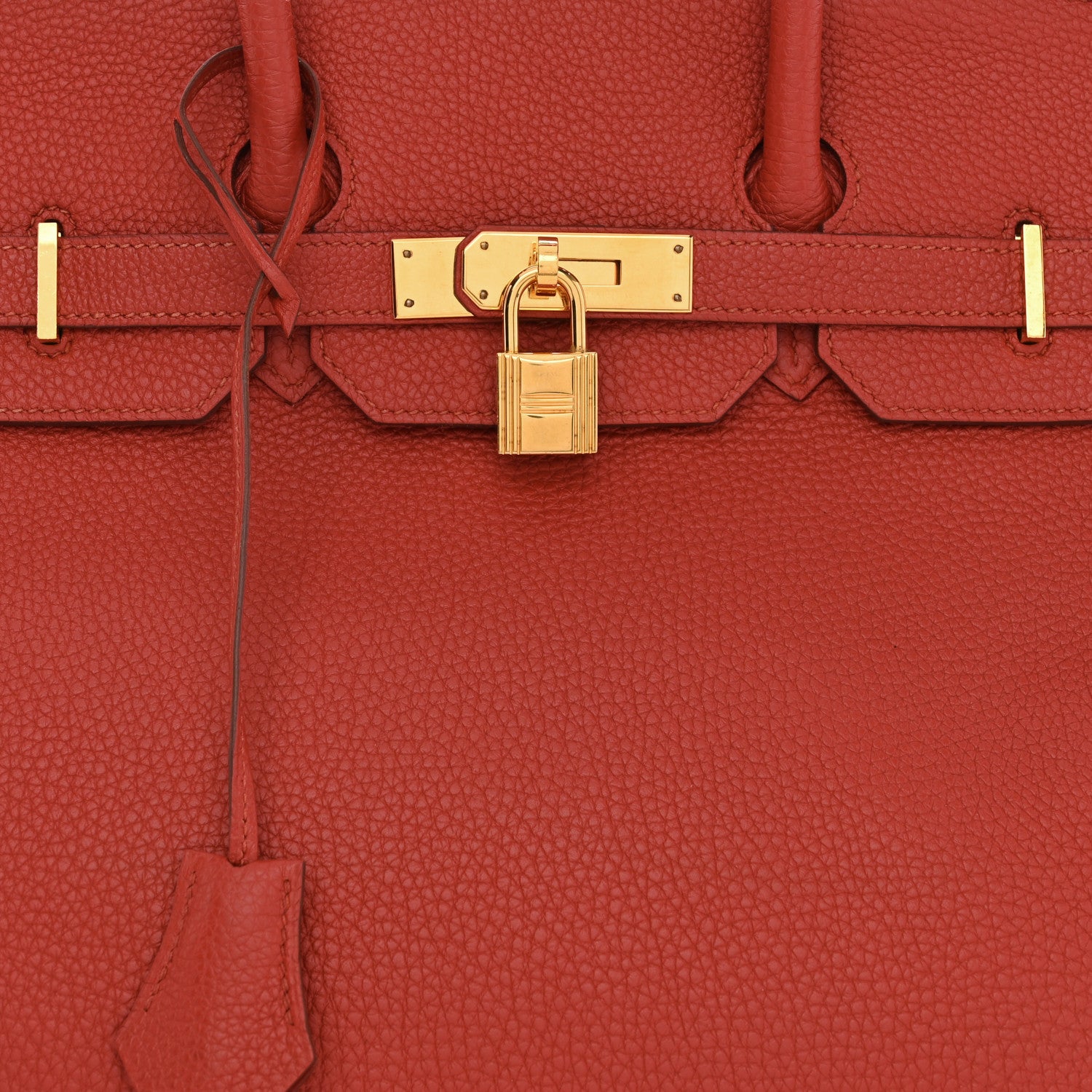 Hermes Togo Birkin 35 Rouge Casaque 7 of 9