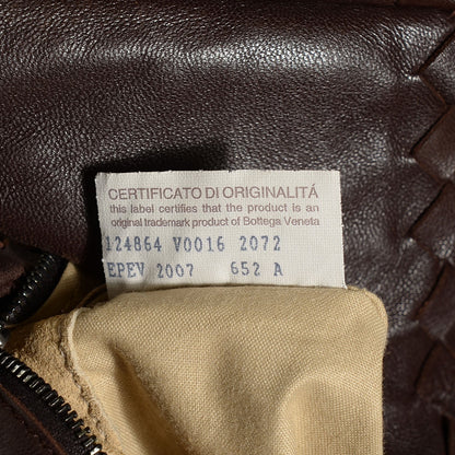 Bottega Veneta Nappa Intrecciato Large Campana Ebano 7 of 8