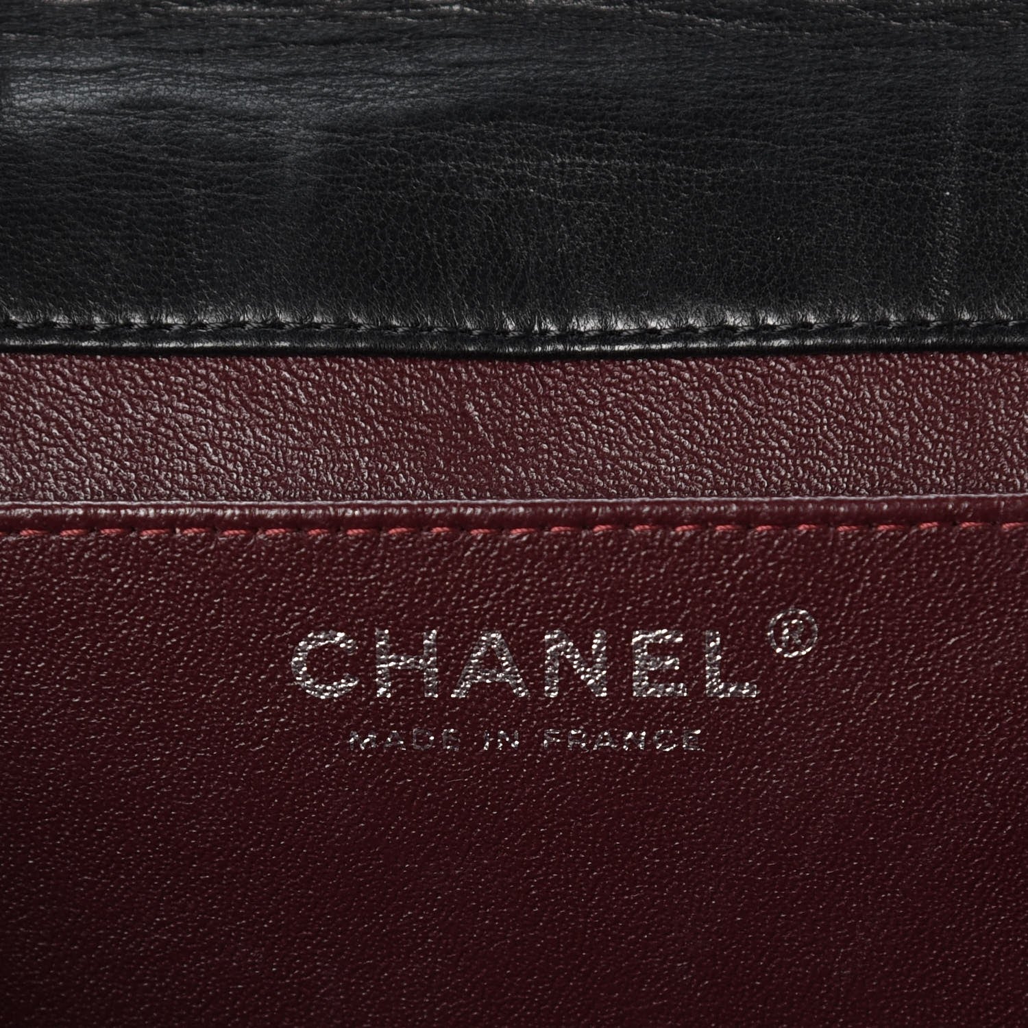 Chanel Lambskin Quilted Clutch With Chain Flap Black 6 of 8