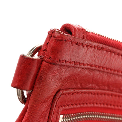 Balenciaga Agneau Arena Classic Hardware Small Clip Rouge Coquelicot 11 of 12