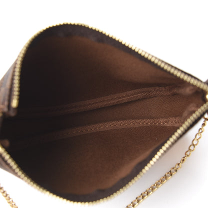 Louis Vuitton Damier Ebene 2016 Christmas Animation Mini Pochette Accessories 4 of 6