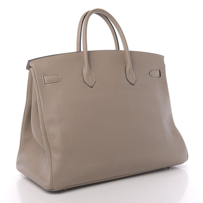 Hermes Togo Birkin 40 Gris Tourterelle 3 of 10
