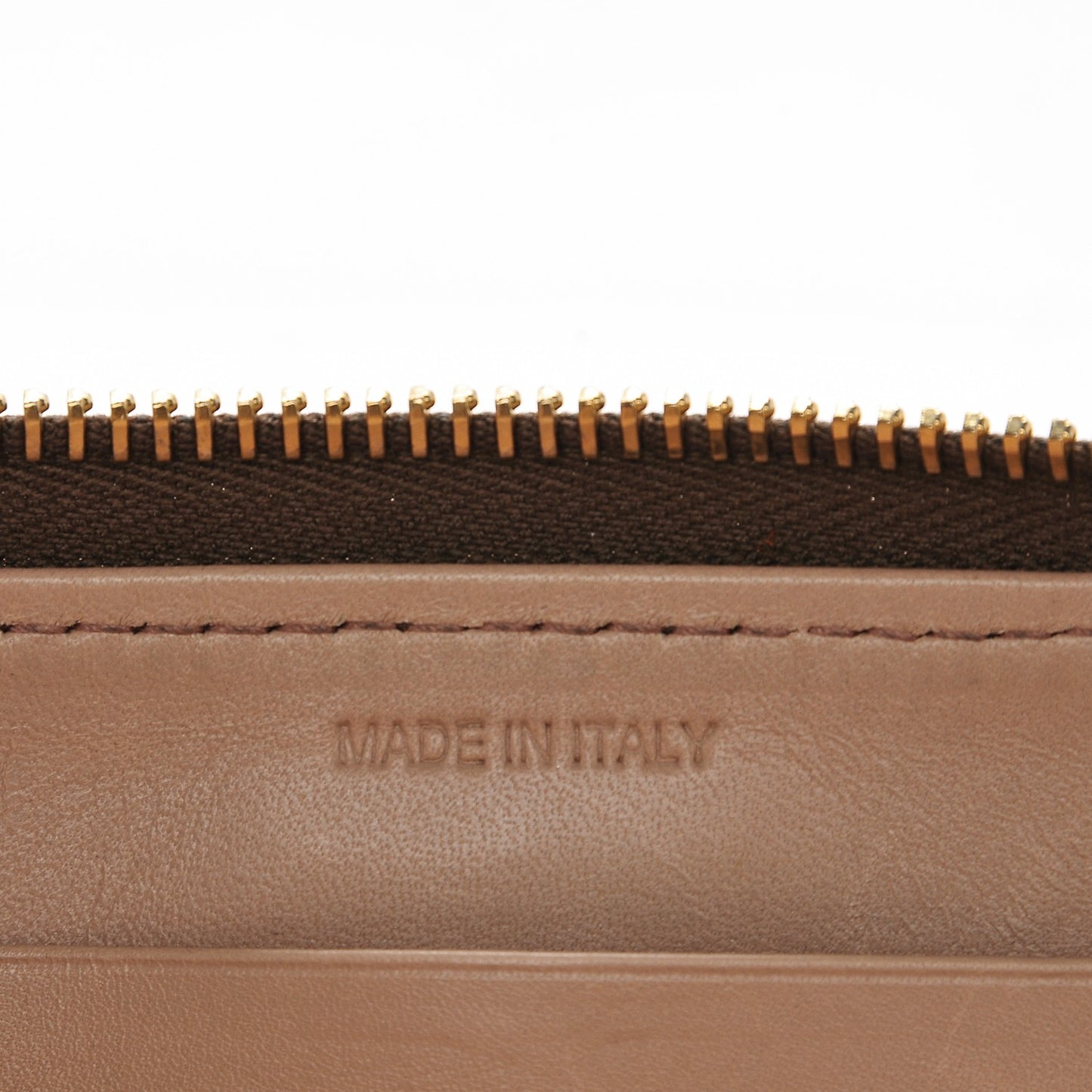 Craquele Zip Around Wallet Talco