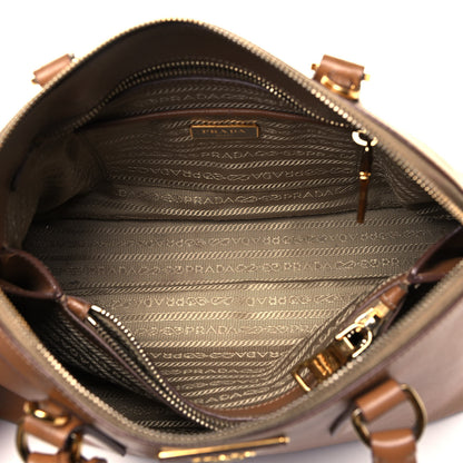 Prada Saffiano Lux Medium Promenade Tote Caramel 7 of 10