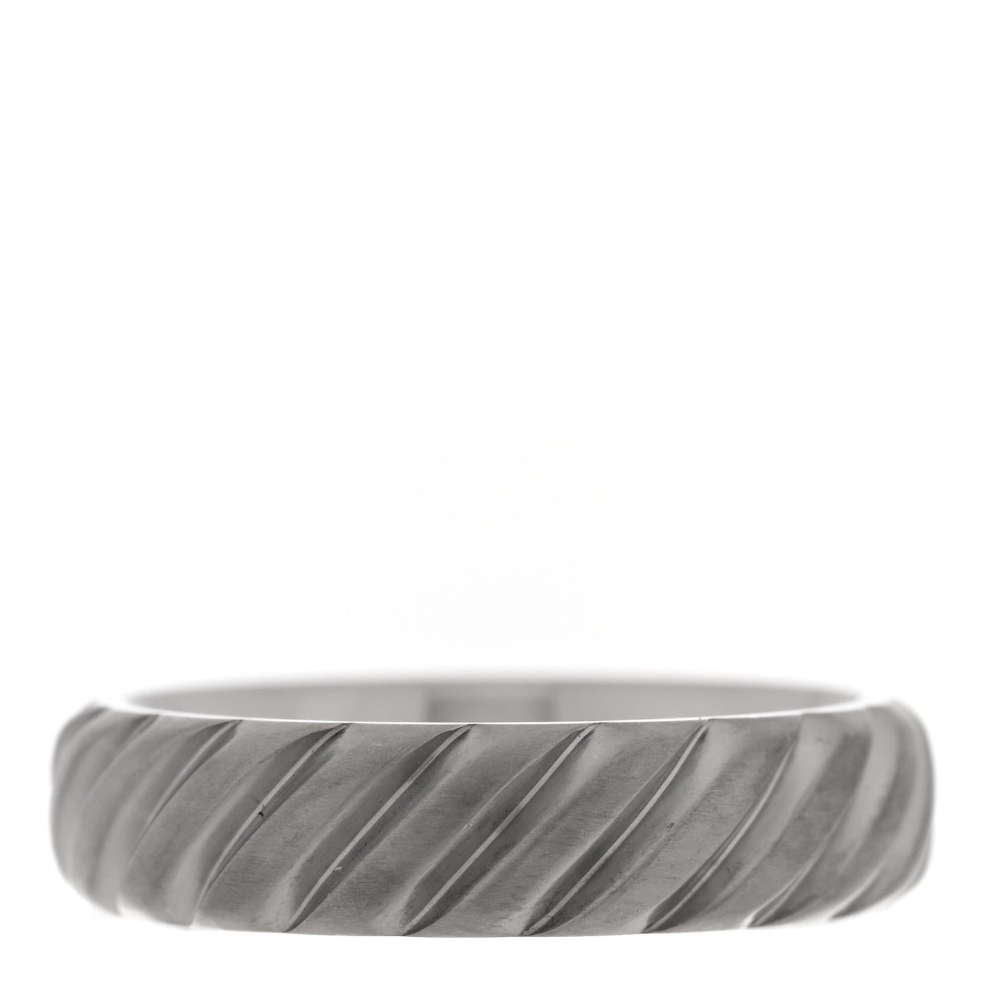 Titanium 6mm Cable Band Ring 62 10