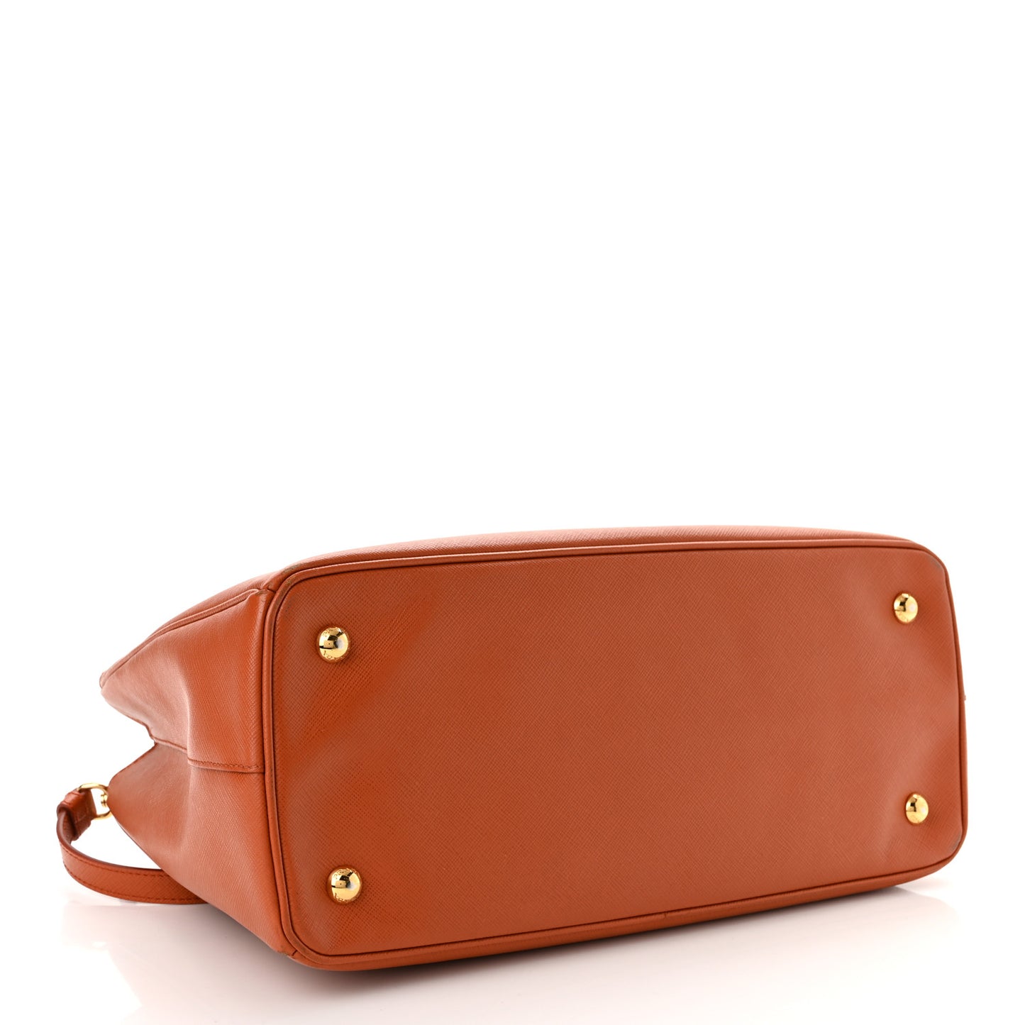 Saffiano Lux Medium Tote Papaya