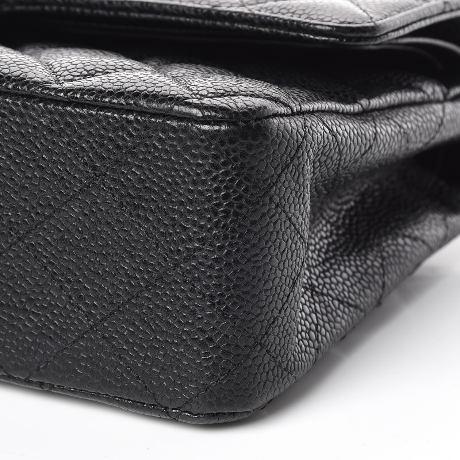 Chanel Caviar Quilted Medium Double Flap Black 6 of 9