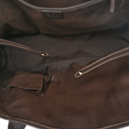 Gucci Crystal Monogram Large Princy Tote Dark Brown 5 of 11