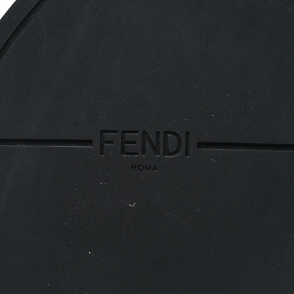 Fendi Shearling FF Fendi Feel Sandals 39 Illinois Military 7 of 8